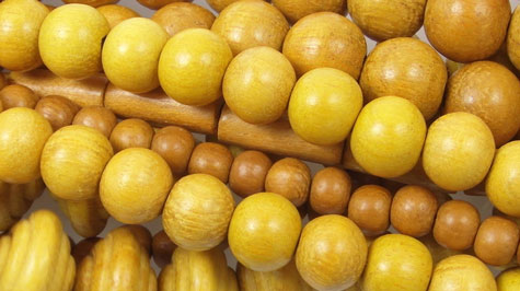 Nangka Wood Beads