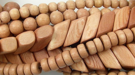 Rosewood Beads