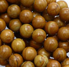 Wood Grain Jasper Beads