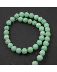 Jade (Amazonite) Dyed 10mm Round Beads