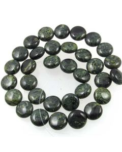 Kambaba Jasper 12mm Coin Beads