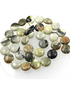 Picasso Jasper 12mm Coin Beads
