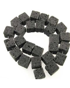 Lava Cube Beads