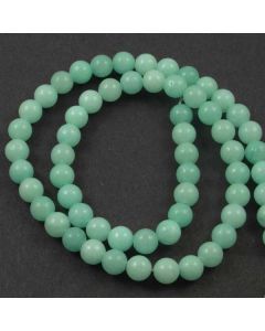 Jade (Amazonite) Dyed 6mm Round Beads