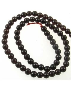 Smoky Quartz 6mm Round Beads