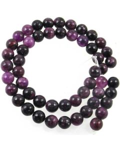 Lepidolite 8mm Round Beads