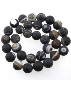 Black Agate Frosted
