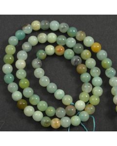 Chinese Amazonite (Multi-colour) 6mm Round Beads