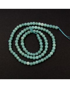 Chinese Amazonite 4mm Round Beads