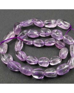 Amethyst 14x10mm (approx) Nugget Beads - END OF LINE