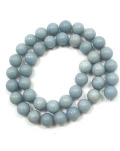 Angelite 10mm Round Beads