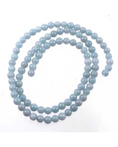 Angelite 4mm Round Beads