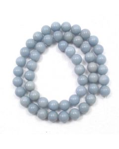 Angelite 8mm Round Beads