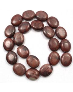 Apache Jasper 15x18mm Oval Beads