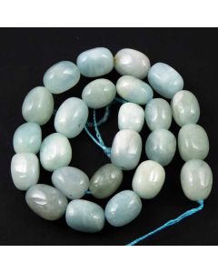 Aquamarine Nugget beads