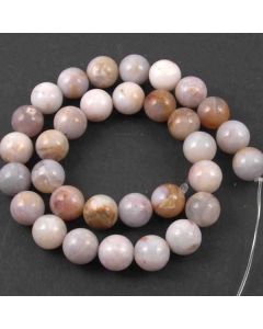 Natural Australian Agate 12mm Round Beads