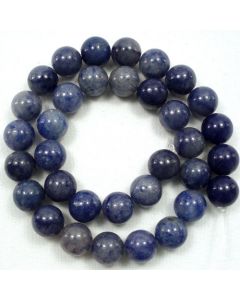 Blue Aventurine 12mm Round Beads