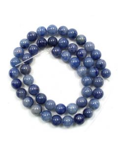 Blue Aventurine 8mm Round Beads