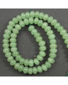 Green Aventurine 5.5x9mm Rondelle Beads