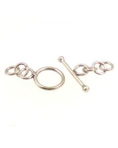 Bali Sterling Silver Toggle Clasp