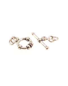 Bali Sterling Silver Toggle Clasp