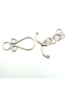 Bali Sterling Silver Toggle Clasp