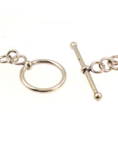 Bali Sterling Silver Bali Toggle Clasp T21