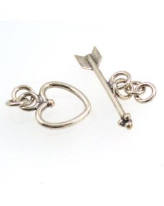 Bali Sterling Silver Toggle Clasp