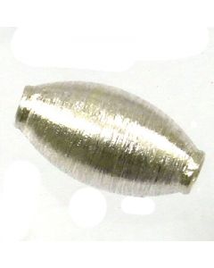 Bali Bead brushed silver bead b14