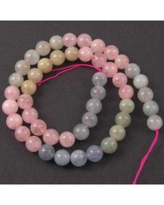 Beryl (multi stone) 8mm Round Beads