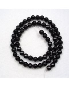 Black Onyx 6mm Round Beads