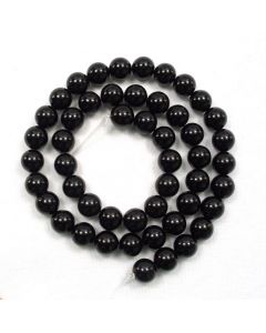 Black Onyx 8mm Round Beads