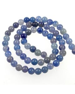 Blue Aventurine 6mm Round Beads