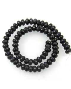 Blue Goldstone Rondelle Beads