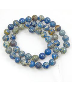 Impression Jasper (Dyed Royal Blue) 8mm