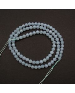 Blue Lace Agate 4mm Round Beads