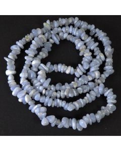 Blue Lace Agate 5x8mm Chip Beads