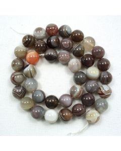 Botswana Agate 10mm Round Beads