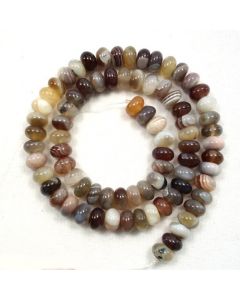Botswana Agate 5x8mm Rondelle Beads