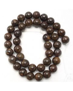 Bronzite 10mm Round Beads