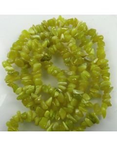 Butter Jade 5x8mm Chip Beads