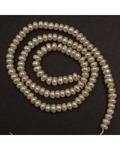 Natural Freshwater Button Pearl