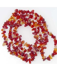 Carnelian Chip Beads
