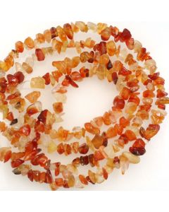 Carnelian 5x8mm Chip Beads