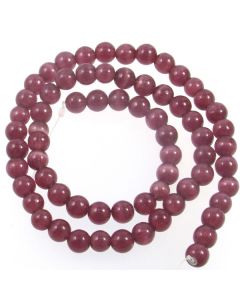 Cats Eye Beads - 5.5mm Purple