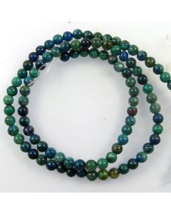 Chrysocolla 4mm Round Beads