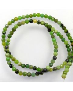 Chrysoprase 4mm Round Beads