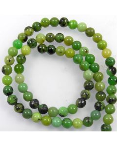 Chrysoprase 6mm Round Beads