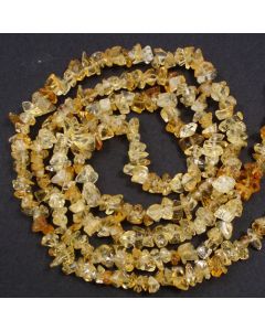 Citrine 5x8mm Chip Beads