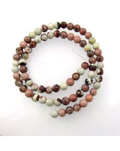 Coffee Bean Jasper 6mm Round Beads